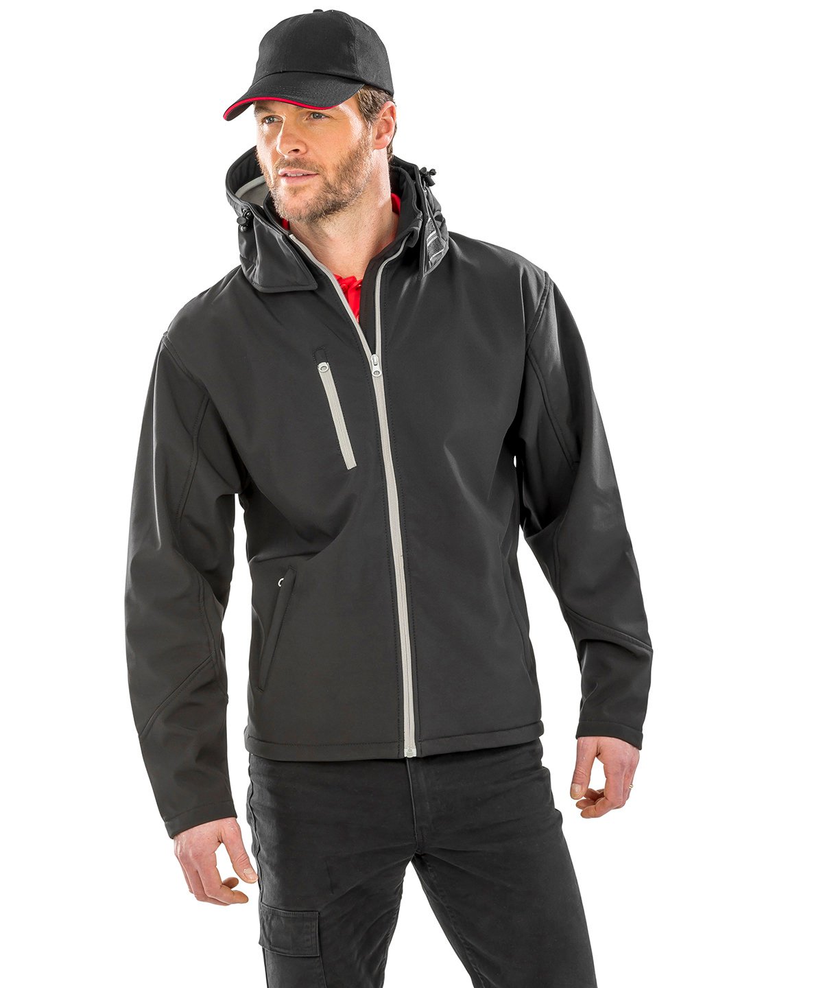 Result Core Core TX performance hooded softshell jacket