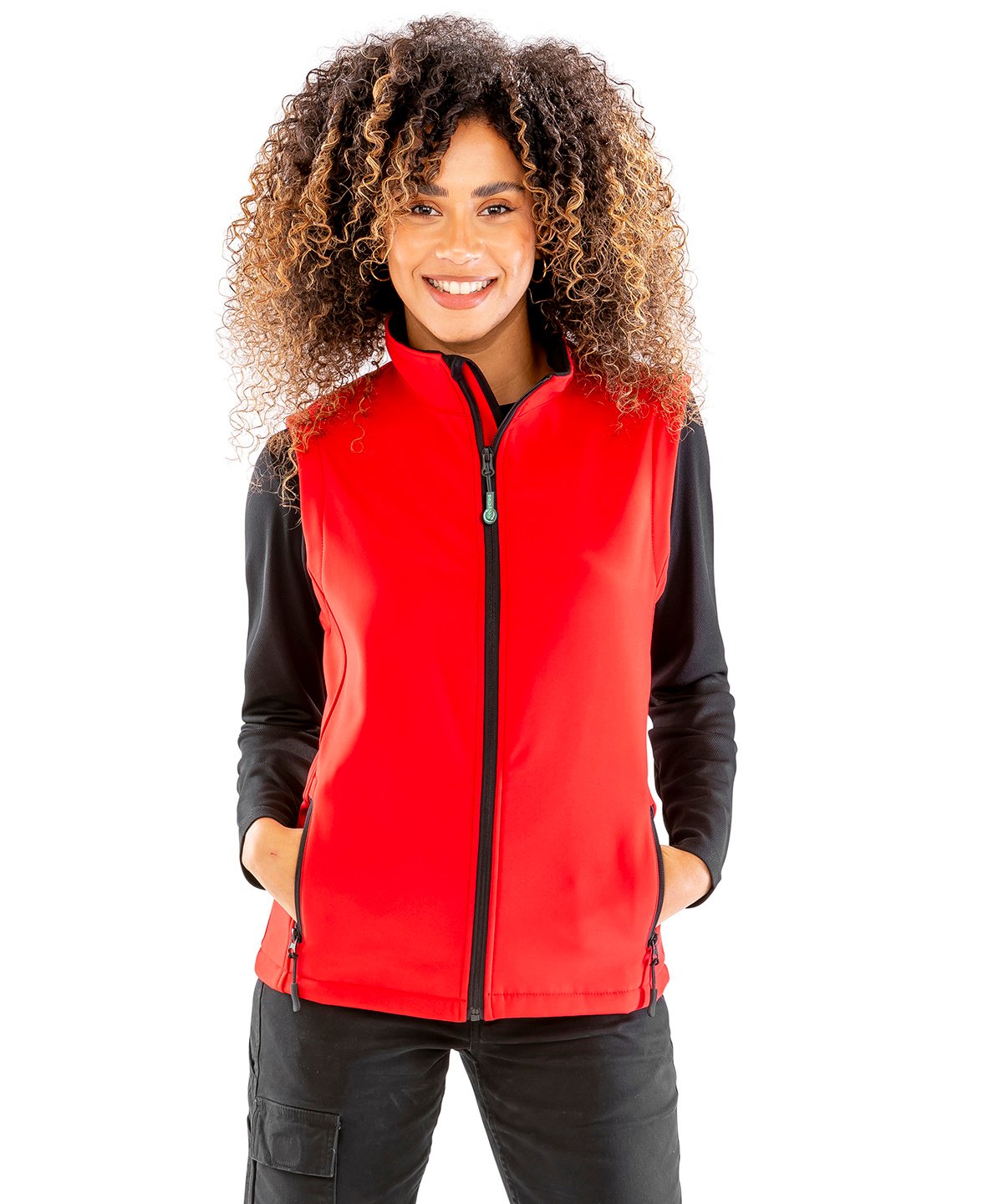 Result Core Women's printable softshell bodywarmer