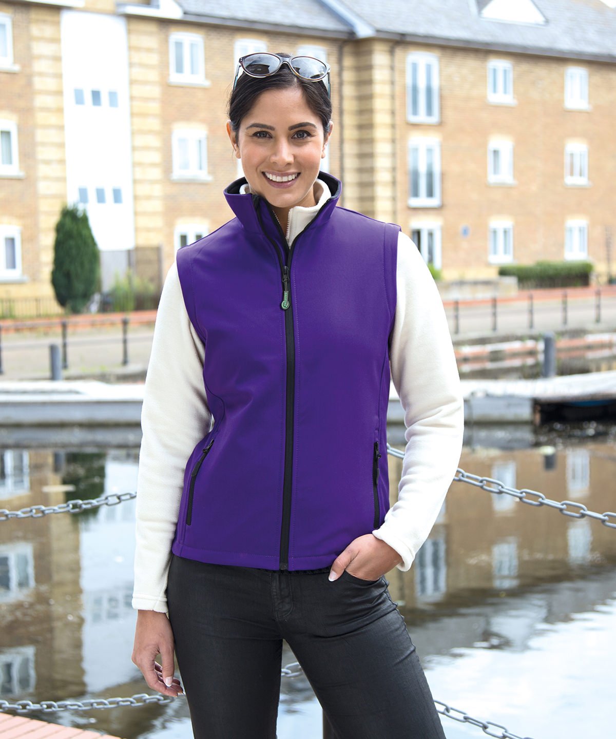 Result Core Women's printable softshell bodywarmer