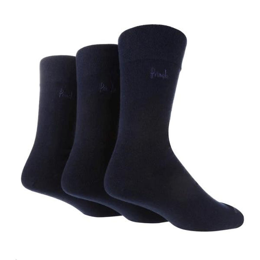 Pringle Mens 3 Pack Navy Socks