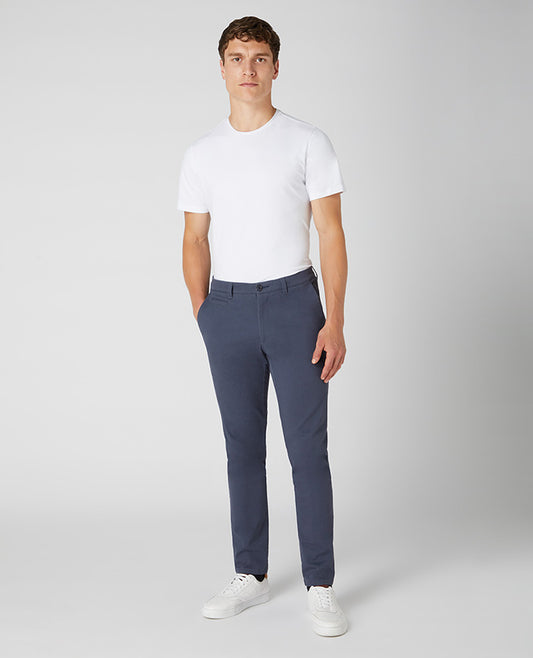 Remus Uomo Blue Chino Trousers