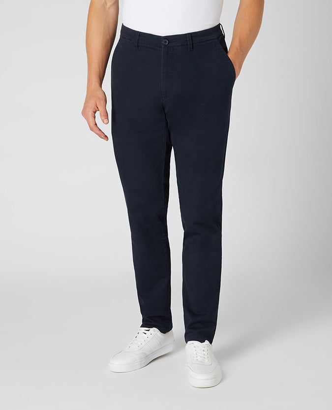 Remus Uomo Navy Chino Trousers