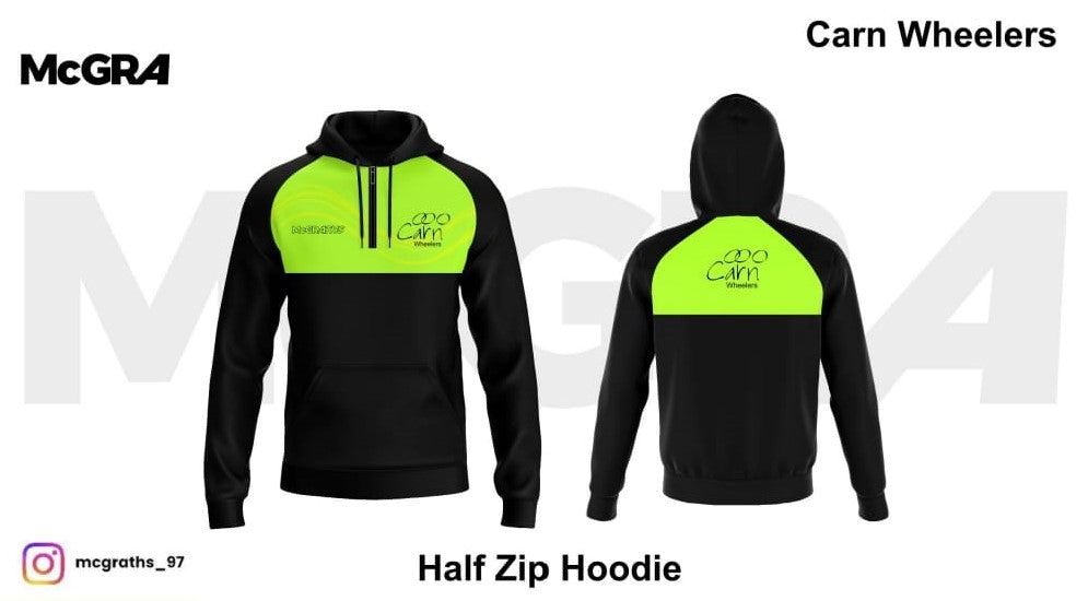 McGra Carn Wheelers Half Zip Hoodie