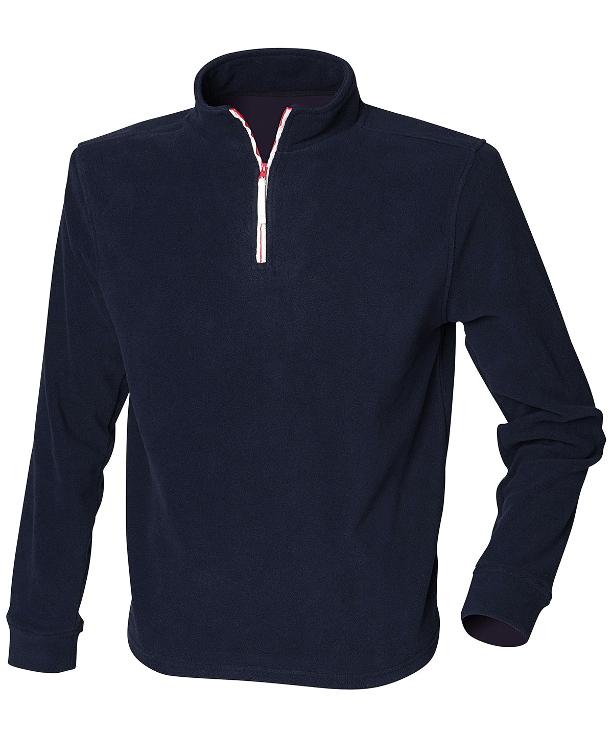 Finden Hale Quarter Zip Long Sleeve Fleece Piped