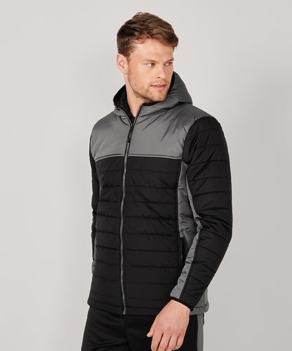 Finden Hales Hooded Contrast Padded Jacket