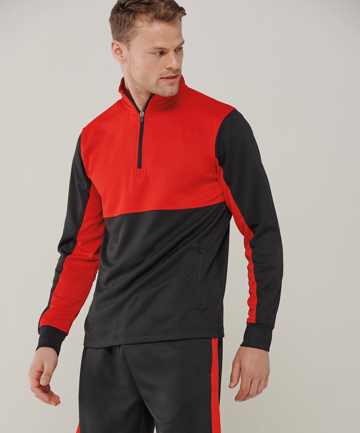 Finden Hales Quarter Zip Tracksuit Top