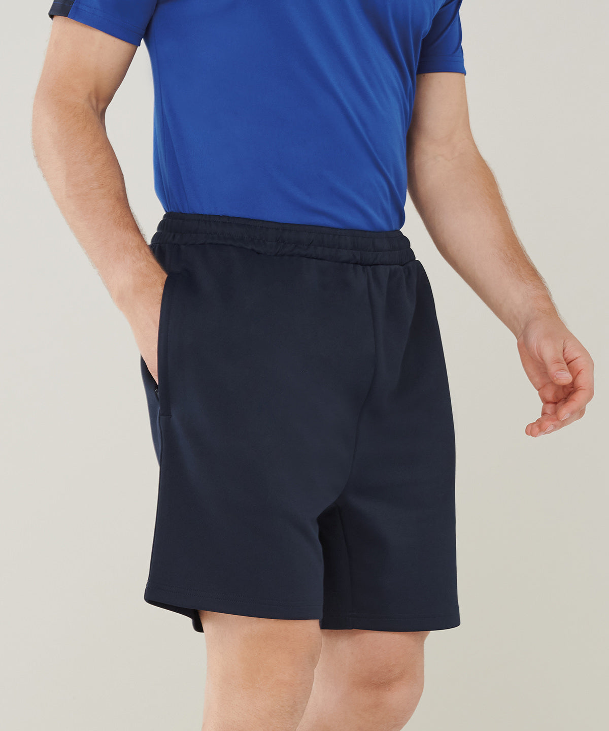 Finden Hales Knitted Shorts With Zip Pockets