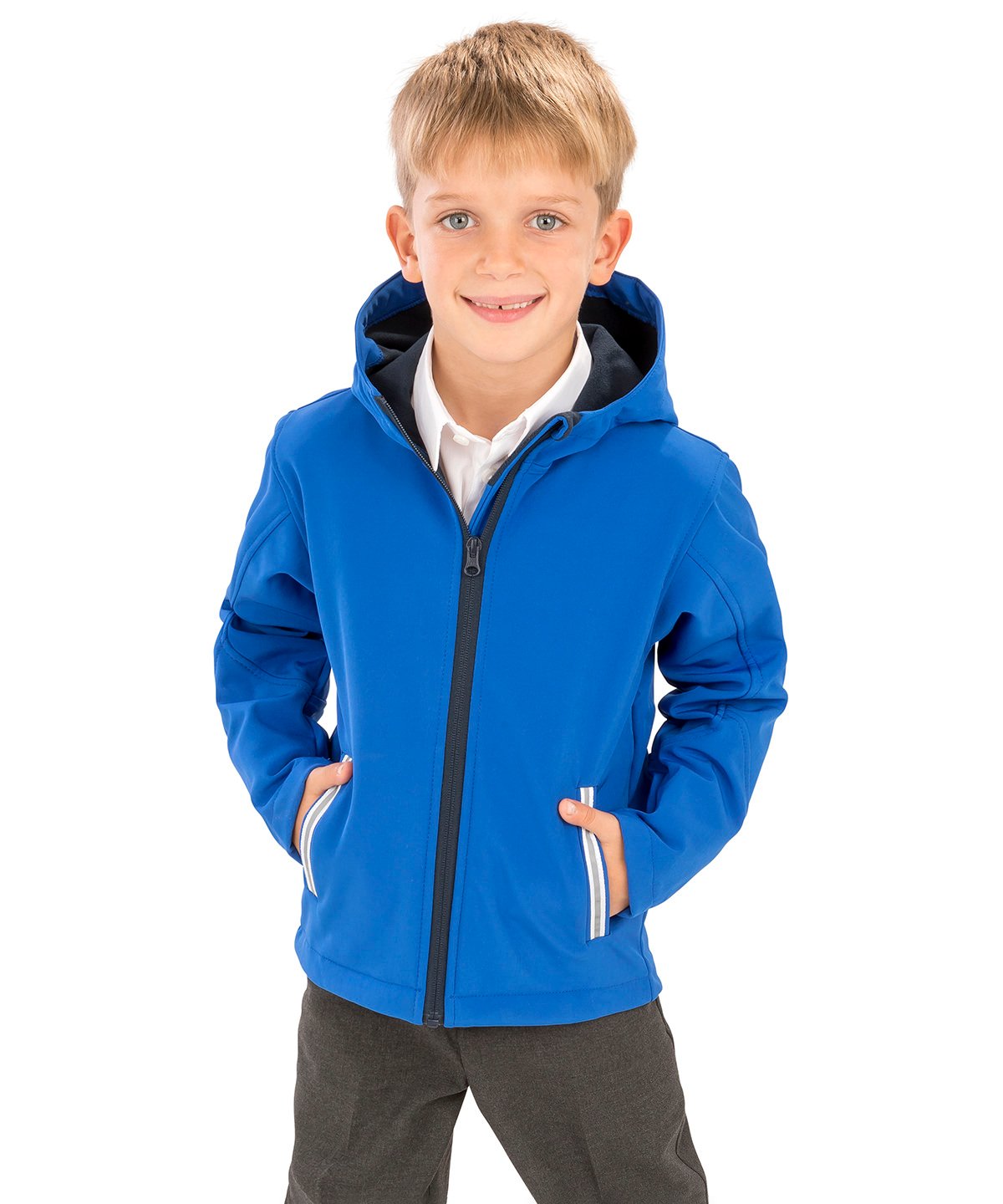 Result Core Core junior TX performance hooded softshell jacket