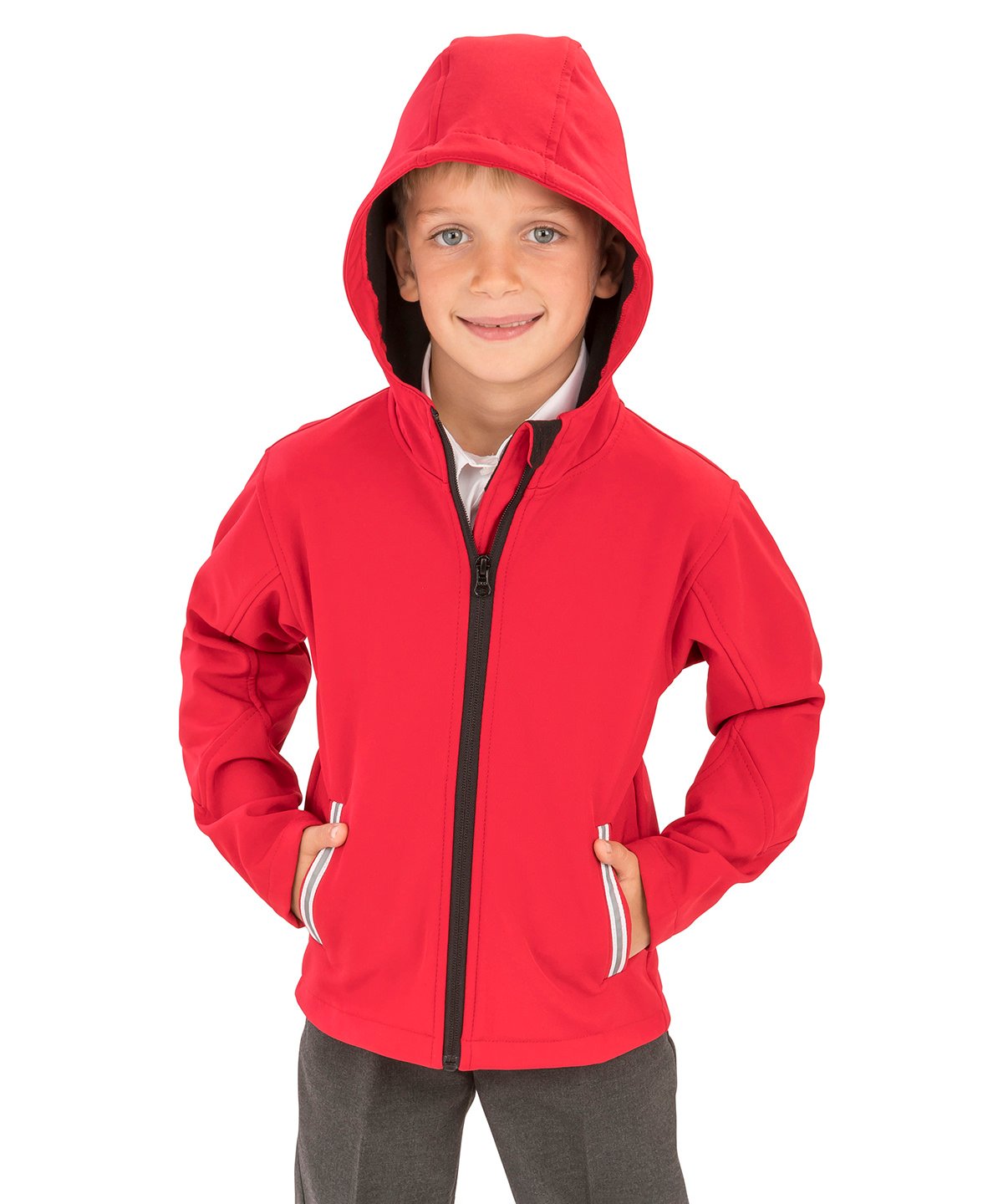 Result Core Core junior TX performance hooded softshell jacket