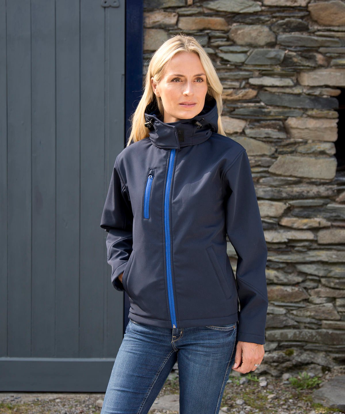 Result Core Women's Core TX performance hooded softshell jacket