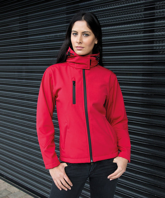 Result Core Women's Core TX performance hooded softshell jacket