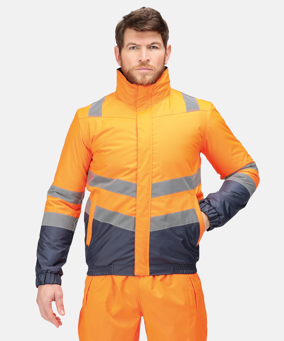 Regatta High Visibility - Pro hi-vis classic bomber jacket