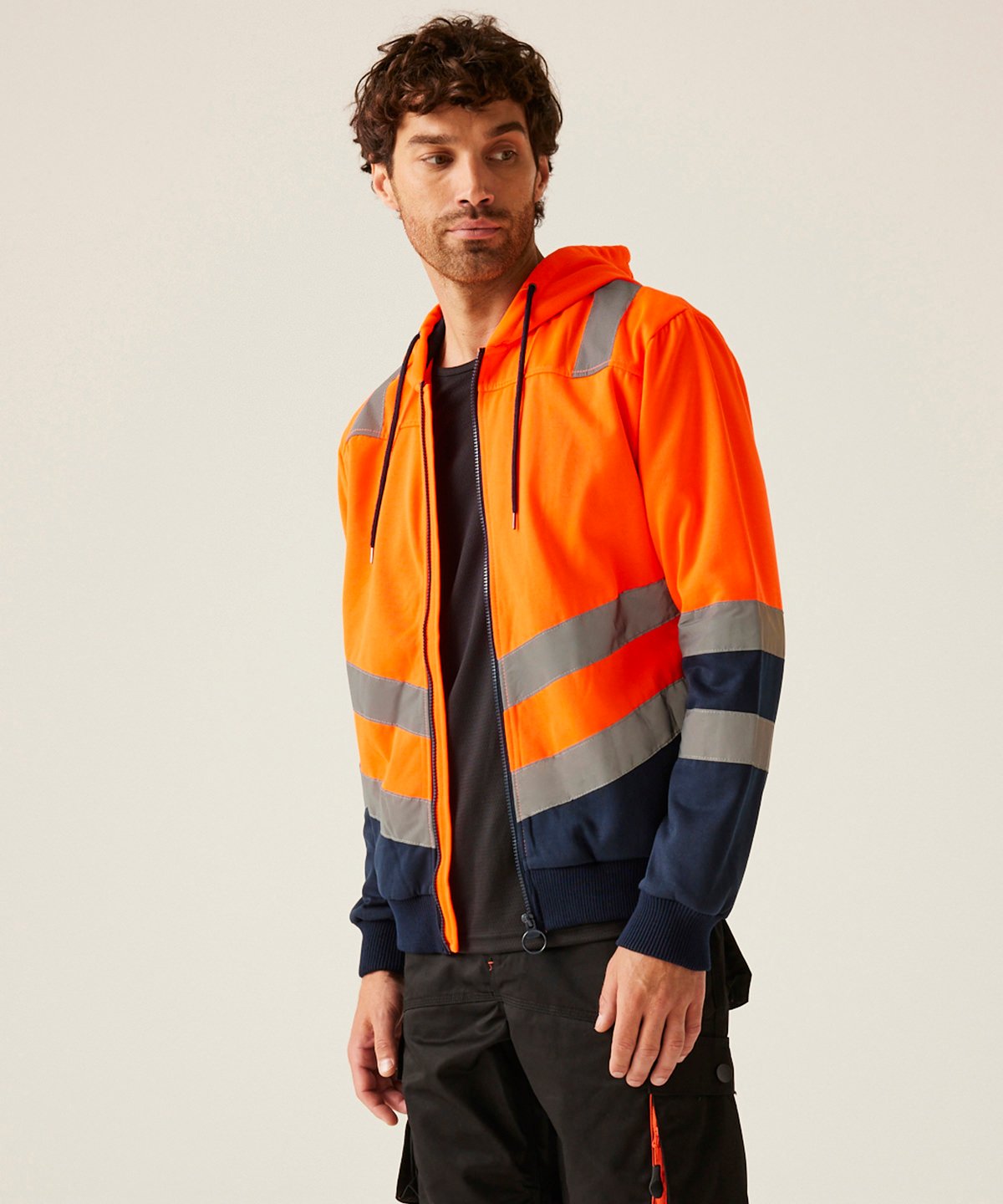 Regatta High Visibility - Pro hi-vis full zip hoodie