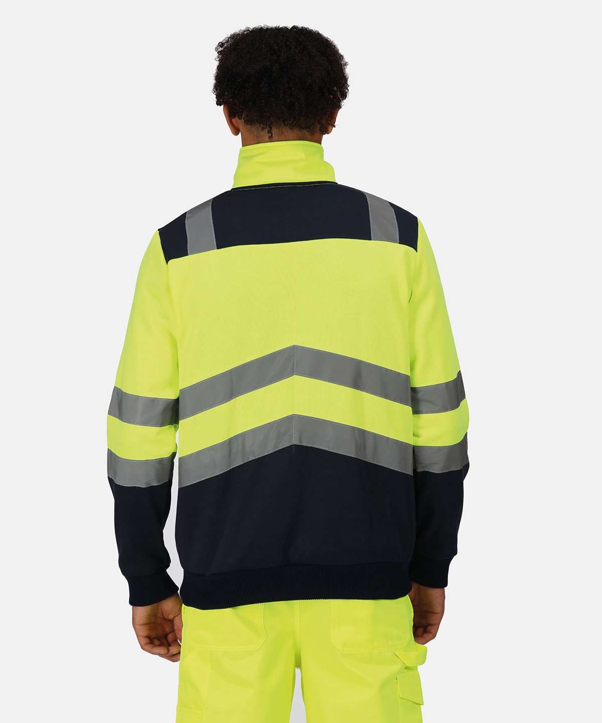 Regatta High Visibility - Pro hi-vis ¼-zip sweatshirt